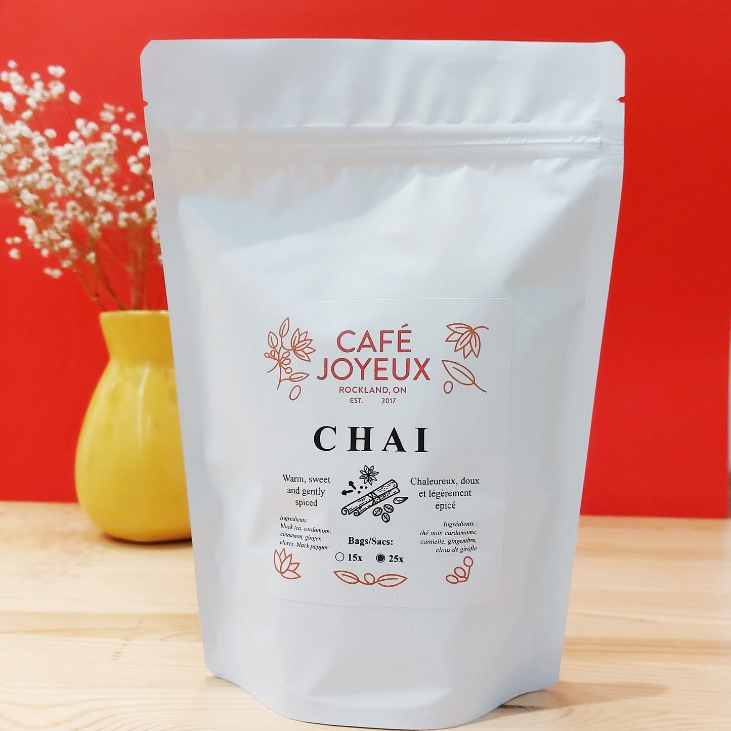 Joyful Tea: Chai  | Thé Joyeux: Chai