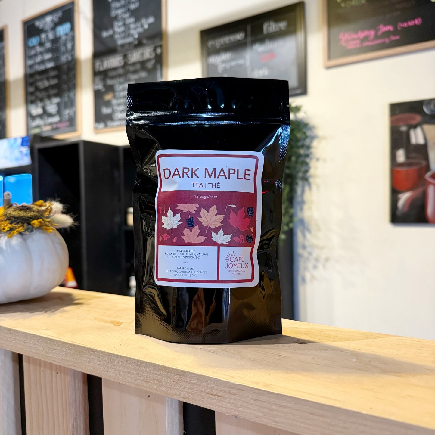 Joyful Tea: Maple | Thé Joyeux: Érable Foncé