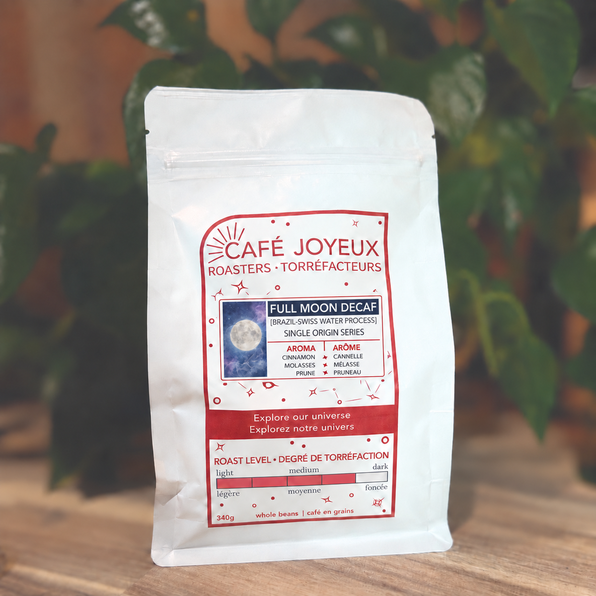 Full Moon Decaf - Dark Roast | Foncé