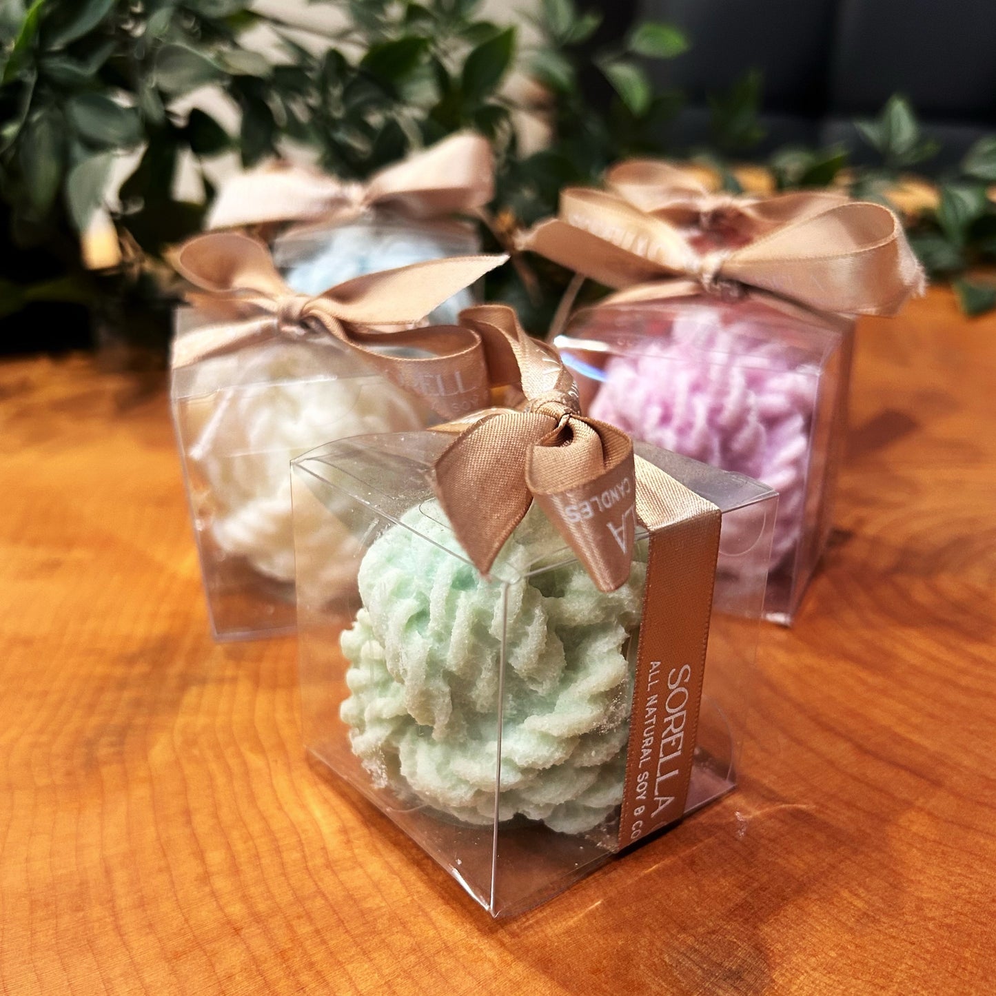 Locally Made Mini Yarn Candles