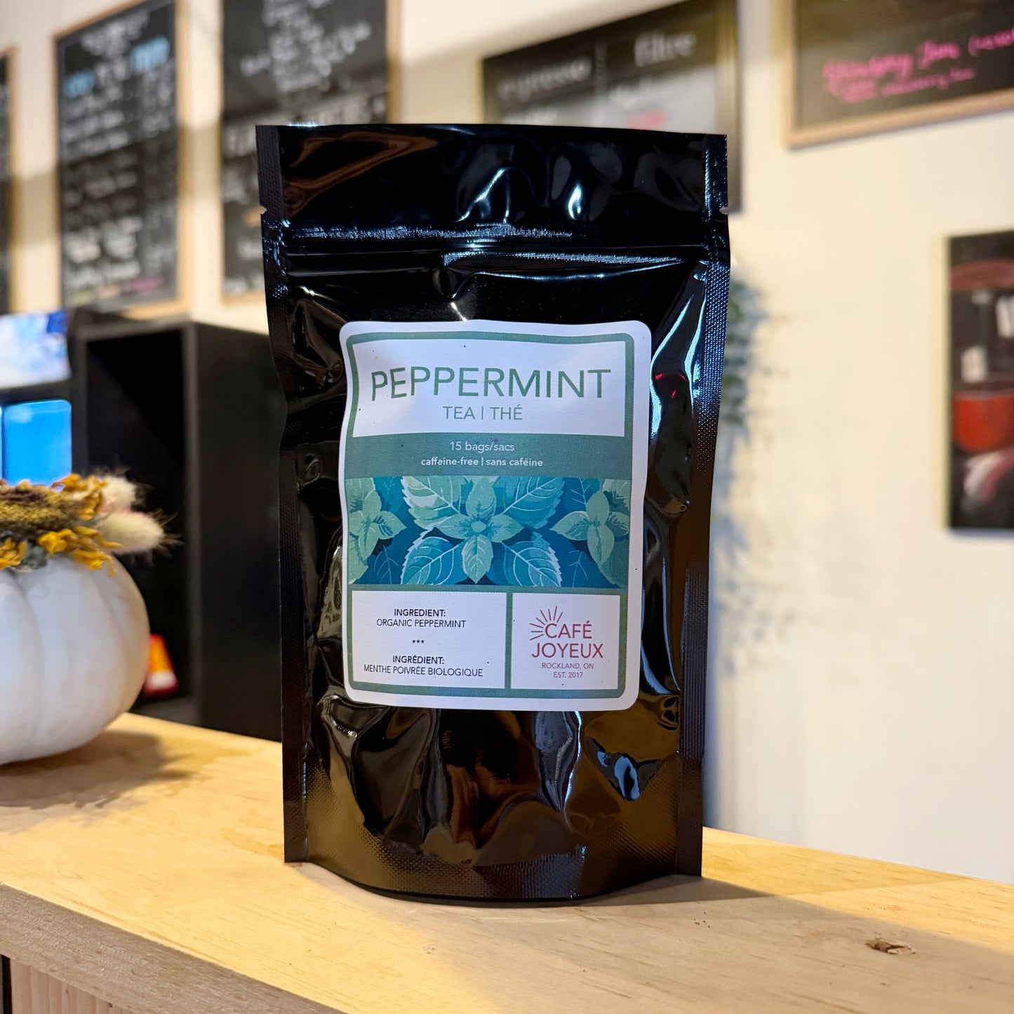 Joyful Tea: Peppermint | Thé Joyeux: Menthe Poivrée