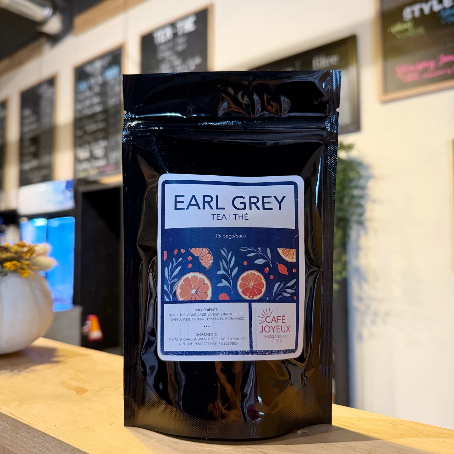 Joyful Tea: Earl Grey | Thé Joyeux: Earl Grey