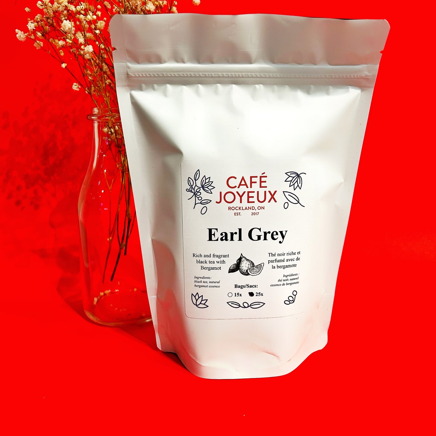 Joyful Tea: Earl Grey | Thé Joyeux: Earl Grey