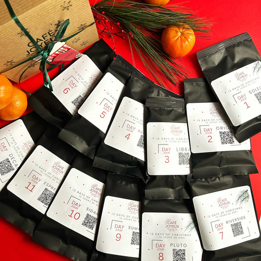 12 Days of Christmas Coffee Box *Pre-Order* | Boîte de Café des 12 Jours de Noël *Pré-Commande*