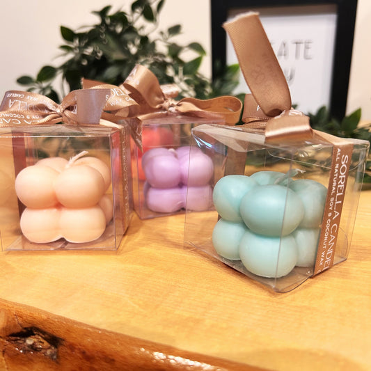 Locally Made Mini Bubble Candles