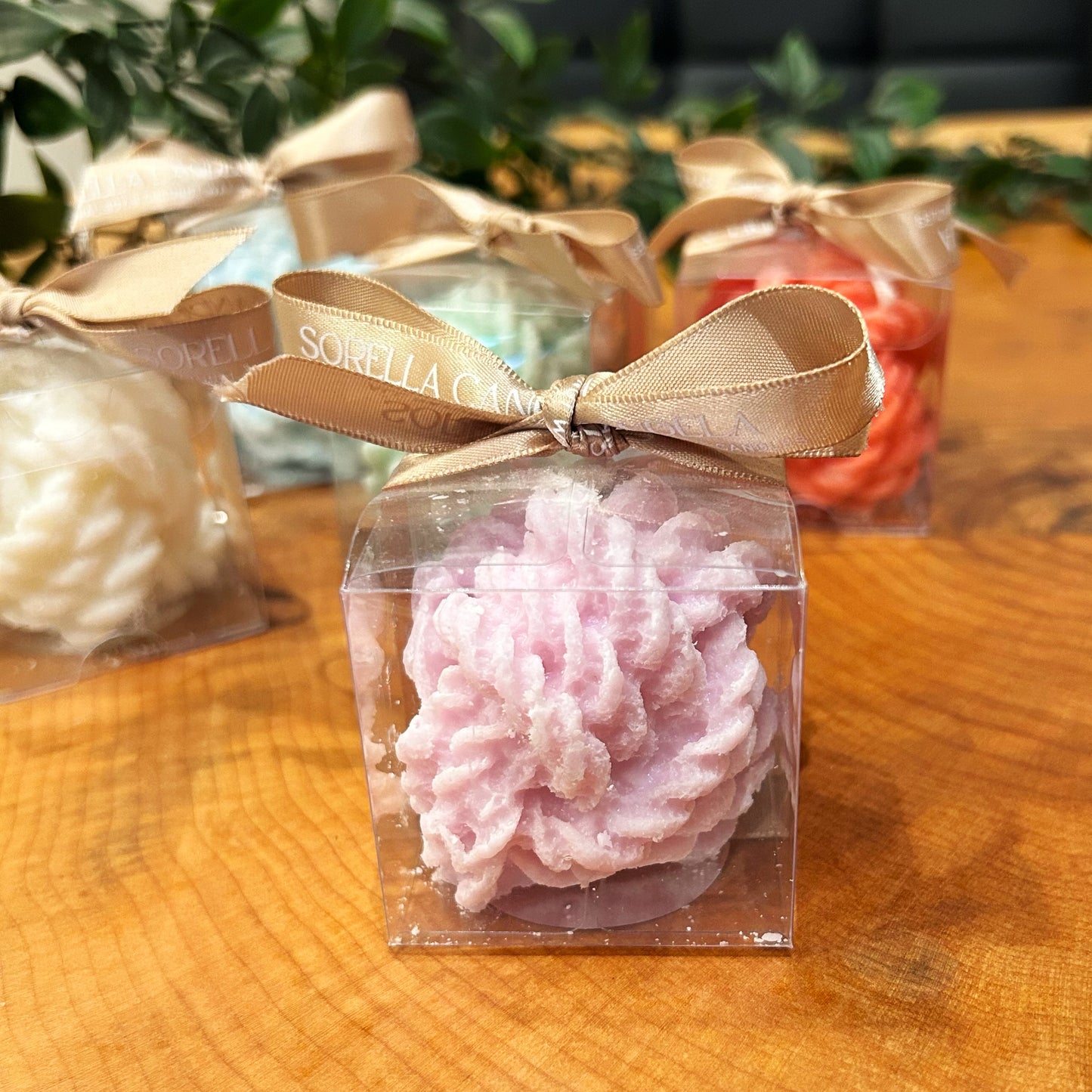 Locally Made Mini Yarn Candles