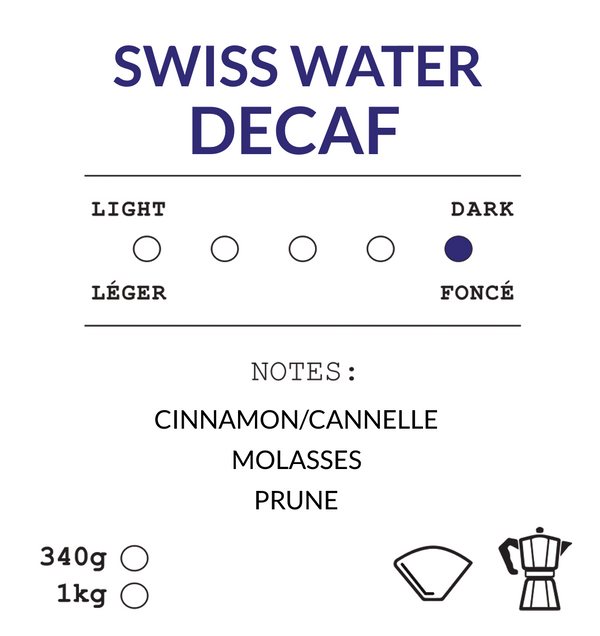 Swiss Water Decaf